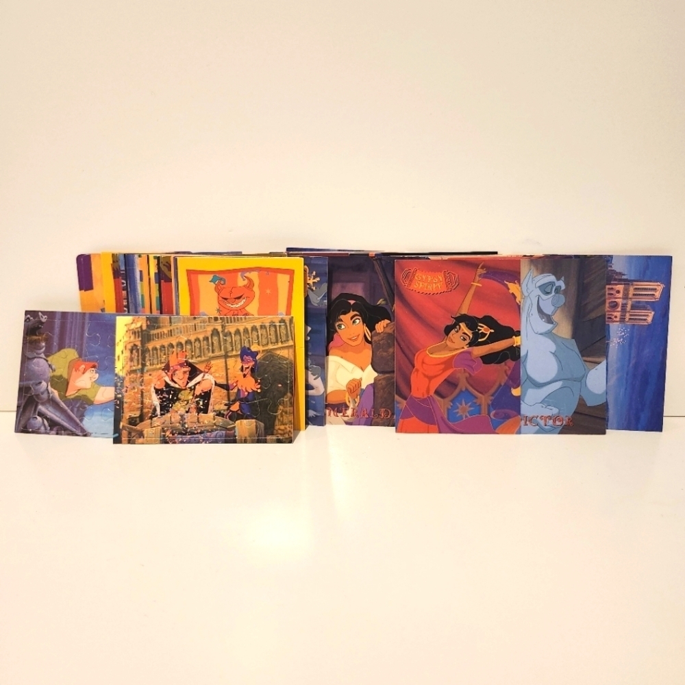 *3 for $30* Vintage Disney Hunchback Of Notredame Trading Cards